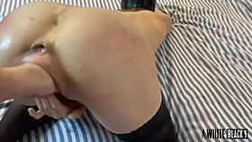 Deep Fist Fucking of Submissive Nympho in Hardcore Session