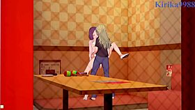 Rin Toyama And Ko Yagami Intense Lesbian Futanari Sex!