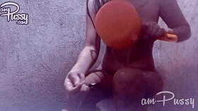 steamy shower with naked filipina beauty