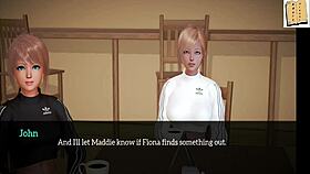 what's happening in my new family 133 with all that cartoon anime hentai action?