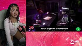 Big Tiddy Bitch Chiku Chasing Me in Fap Nights at Frennis Exotiqfox Fnaf Hentai Game Part 3