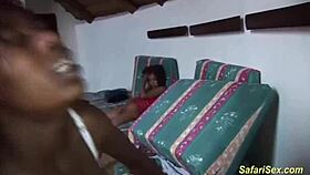 i'm at this wild african sex party orgy gettin blowbang