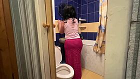 Mom Prepares Her Tight Ass for Intense Anal Sex