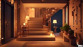 shy geek caught masturbating at party