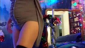 Steffi Grey excitedly shares her slutty pussy dance routine