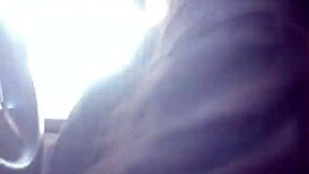 my lesbian bestfriend humiliates me with road head in the car