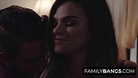 Step siblings lucas frost and athena faris have a complicated relationship