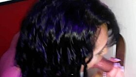 First Gloryhole Experience for My Wife at Swinger Club