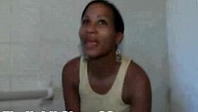 i watched that dominican amateur get her pussy showered with cum after fucking in the hood