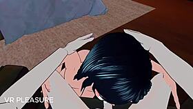 VR порно опыт - мокрая киска MILF мама