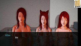 In this hentai episode, the new family explores erotic 3D adventures