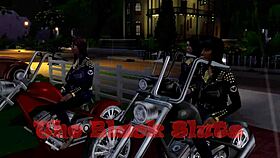 Shemale Slut Sucks Big Tits