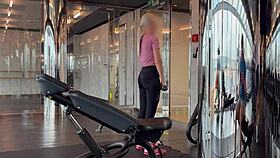 i spotted an unknown girl at the cruise ship gym, went to her room to fuck her, and she gave me a blowjob until i came