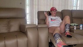 Smoking hot stepsis caught in mutual masturbation with me