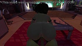 Fucking Cass L in Big Hero 6 hentai parody with anal and POV scenes