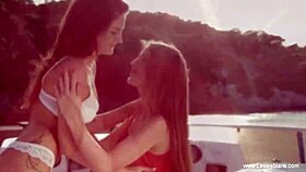 are these mature lesbians arousing each other?