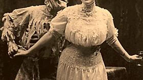 vintage halloween costume party