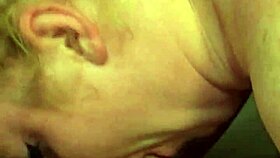 White Girl's Passionate Blowjob