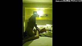 He enjoys fucking the hostess's vagina and ass in anal session