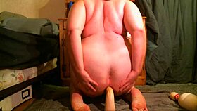 Self Fucking That Gaping Whore Ass?