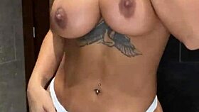 Want to see Claudia Bavel in lingerie, teasing and squirting big? Compilation here!