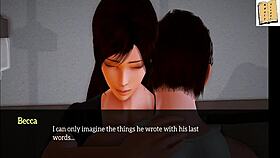 In this hentai episode, the new family explores erotic 3D adventures