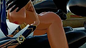 Candace In Double Penetration Hentai Action