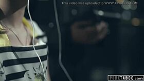 Young 18+ housewife audited, submitted to physical exam with licking and doggystyle drilling