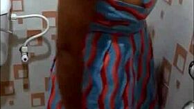 POV Cellphone Captures Gonzo Blowjob In Public Bathroom