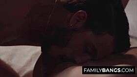 Step siblings lucas frost and athena faris have a complicated relationship