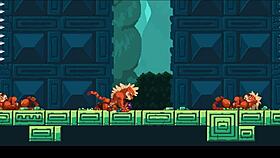 kincaid tests marble dildo in hentai game