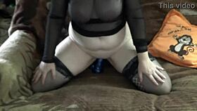 Is that big ass on a monster cock?