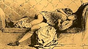 A vintage illustration from an old comic book