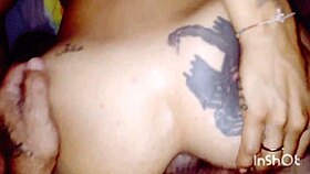 Couple Engages in Intense Anal Sex with Creampie in Ass