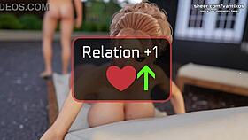 Step nephew cums inside step aunty in Milfy City final part