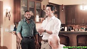 I watched Dillon Diaz explode in a wild gay orgy