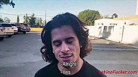 hey, brunette latin teen does gay sex for money