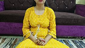 Beautiful Indian bhabi forces devar into rough sex in field