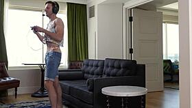 Can This Gamer Twink's Tight Ass Handle the Delivery Driver's Monster Cock for a Big Tip?