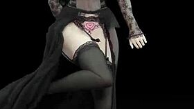 Weak sound naked dance tiktok style mmd pure dance