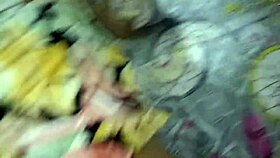 18 year old brunette with big tits gets fucked by boyfriend in miami hotel