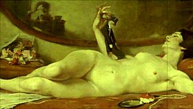 Bold Vintage Erotic Cartoon Illustration From Anime Hentai