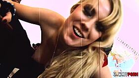 Three way scene with ebony and syren