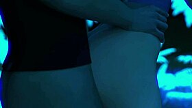 Hot Busty Blonde Gets Fucked Doggy Style Outdoors With Cumshot