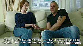 Cute Kitten Spreads Soft Pussy and Gets Deflowered Hard!