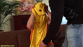 monster boob terry nova gets rough fucked in tight spandex uniform