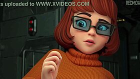 Velma Hunts New Mysteries with Big Tits and Doggystyle Creampie by Redmoa