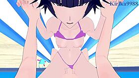 Sui-Feng and Rangiku Matsumoto in intense Bleach hentai action