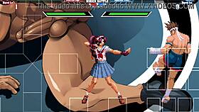 Watch Joe Higashi fuck Athena Asamiya hard?