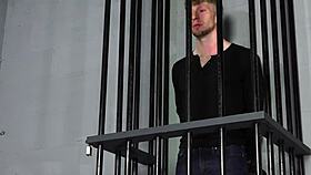 Hot Young Jock Jesse Stone Faces Total Domination in BDSM Dungeon.